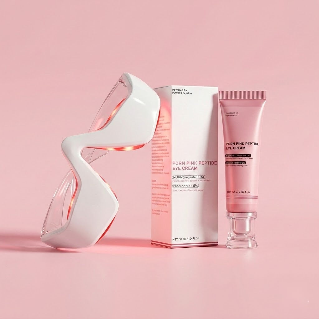 luminien™ 2-1 Red Light Therapy + EMS To Erase Eye Bags
